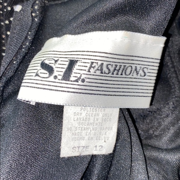 S.L. Fashions Sequence Dress - Picture 8 of 8